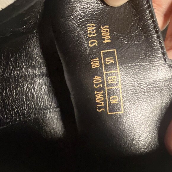 Stuart Weitzman 5050 Bold Zip Bootie Ankle Boots Black Suede US 10 - Made SPAIN - Picture 12 of 12